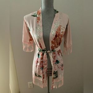 Women’s Tassel Kimono Fringe Robe